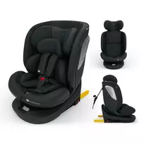 KINDERKRAFT automobilinė kėdutė I-GROW 2 PLUS, 40-150 cm., Black, KCIGRO02BLKPL00