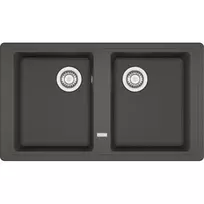 Granitinė plautuvė Franke Basis, BFG 620, Slate Grey