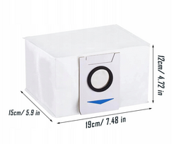 Ecovacs dulkių maišai 3 vnt. tinkami modeliams Deebot X1 OMNI, T20 OMNI, T10 OMNI, X1 TURBO