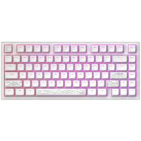 Klaviatūra Dark Project ALU81A Terra Nostra (Balta) - G3MS Moonstone Switches