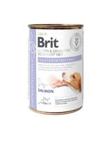BRIT Veterinary Diet Gastrointestinal Salmon with PeaBRIT lašišos ir žirnių ėdalas jautriam šunų virškinamajam traktui 400 g