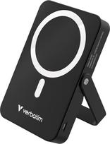 Verbatim - Charge 'n' Go Magnetic Wireless Power Bank with stand - 10000 mAh