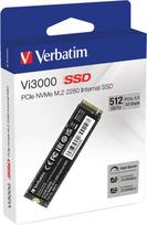Verbatim Vi3000 512GB M.2 PCIe Gen3 NVME 2280 SSD (3300/2500MB/s)