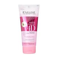 EVELINE WHITE PRESTIGE 4D WHITENING veido prausimosi želė, 200 ml