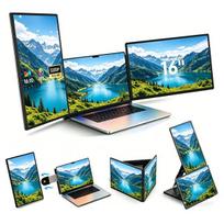 Monitorius Kwumsy S7 dvigubas 16″ nešiojamas papildomas monitorius