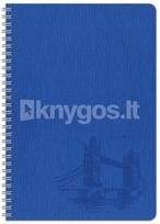 Knyga su spirale A5 80lap. 70g LANDMARK lang.