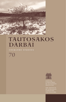 Tautosakos darbai T. 70