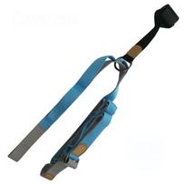 Trainer accessories,Leg Stretch Band -Easy Install on Door - Dance and Gymnastic Exercise Flexibility Stretching Strap,blue-S-1