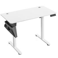 Stalinio stalo aukštis reguliuojamas 120x60x120 cm, baltas plienas