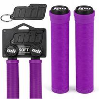 Dviračio Vairo Rankenos Rankenos Odi Soft Longneck Grip Rubber Purple