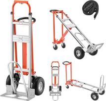 Sulankstomas rankinis vežimėlis 4-in-1 iki 453 kg
