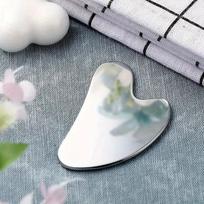 Nerūdijančio plieno Gua Sha įrankis