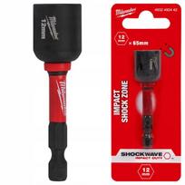 Milwaukee smūginė magnetinė lizdinė galvutė 12 mm, 65 mm