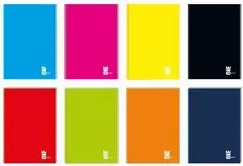 Interdruk Notebook A5 / 96K, UV One Color tinklelis (10 vnt.)