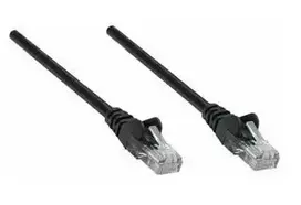 Intellinet Network Solutions Cable RJ-45, Cat6A, CU, S / FTP, 0,25 m, juodas 737012