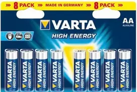 Varta High Energy Baterija AA / R6 8 vnt.