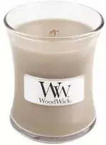 WoodWick Aromatinė žvakė (Vanilla & Sea Salt), 85 g