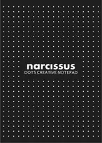 Narcissus Narcizas Piešimo bloknotas A4 80k juodas 6vnt.