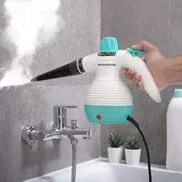 Garų valytuvas Universalus „9 viename“ rakinis garintuvas su priedais INNOVAGOODS STEANY 0,35 L 3 bar1000W