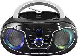 Radijas Trevi Boombox Trevi CMP588 DAB USB CD radijas BT juoda