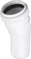 Magnaplast Vidaus kanalizacijos alkūnė HTB, d 32, , 90*, balta