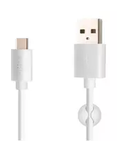 Fixed Ištaisyta | Duomenų ir įkrovimo kabelis su USB/USB-C jungtimis | Baltas