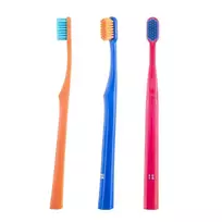 Woom 6500 Ultra Soft Dantų šepetėlis dantų šepetėlis su minkštais šereliais 3vnt.