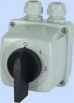 Elektromet kameros jungtis -1-2 3P 25A apsisukimų skaičiaus pokytis IP65 korpuse (952533)