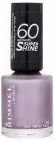 Rimmel London 60 Seconds Super Shine Nagų lakas moterims, 8 ml