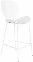 Taburetė DKD Home Decor Juoda Metalinis Balta polipropileno (52,5 x 49 x 104 cm)