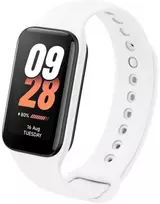Fixed Fiksuotas dirželis silikoninis sportinis dirželis „Xiaomi Smart Band 8 Active / 9 Active“ baltam