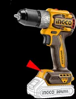 Ingco CDLI206021 AKU drilling screwdriver without battery and charger
