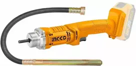 Ingco CCVLI2023011 cordless submersible concrete compaction vibrator incl. battery and charger