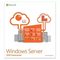 Microsoft | „Windows Server 2019 Datacenter“ – 64 bitų | P71-09023 | EN | 16 branduolių | DVD-ROM | Licencija