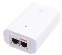 Ubiquiti UBNT U-POE - Gigabitový PoE injektor 48V/0.32A (15,4W) - bílý