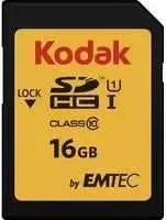 Atminties kortelė Karta Kodak 580X SDHC 16GB Class 10 UHS-I/U1 (EKMSD16GHC10K)