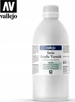 Vallejo: Satininis akrilinis lakas 500 ml