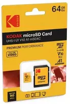 Kodak Micro SDXC 64GB UHS-I U1 V10 A1 Premium