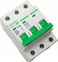 Automatinis jungiklis, 6kA, B, 3 polių, 50A GACIA SB6L B 3P 50A