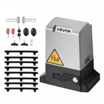 Vevor 400 W elektrinis stumdomų vartų atidarytuvas su bėgeliu ir jutikliu