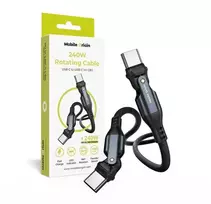 Mobile Origin 240W besisukantis USB-C–USB-C laidas CB3