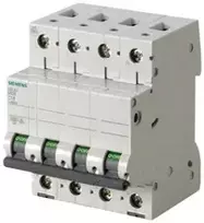 Siemens 5SL6432-6 Grandinės pertraukiklis 4P B 32A 6kA AC 5SL6432-6
