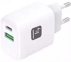 Techly Įkroviklis jungiama į tinklą GaN USB-C 20W PD i USB-A 18W QC