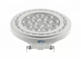 GTV LED lemputė G53 AR111 12,5W 1100lm 3000K DC12V 40st. balta LD-AR111WW13W40-00