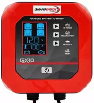 Išmanusis akumuliatoriaus įkroviklis GX10 12V/10A, Lemania