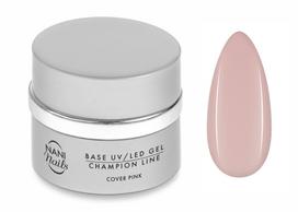 NANI UV / LED gelis Champion Line, 5 ml – Base Cover Pink