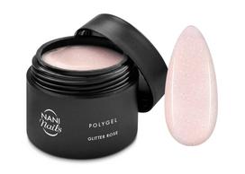 NANI poligelis, 15 ml – Glitter Rose