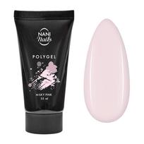 NANI poligelis, tűbelë, 35 ml – Milky Pink