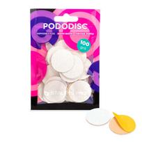 STALEKS Pododisk L - vienkartinės pedikiūro dildės - 100