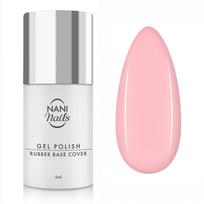 NANI gelinis lakas Rubber Base Cover 5 ml - Blush Nectar